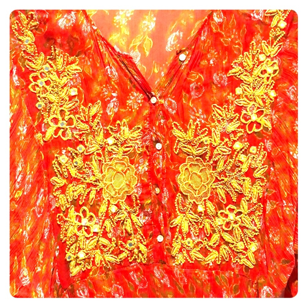 Embroidered Zara women’s dress